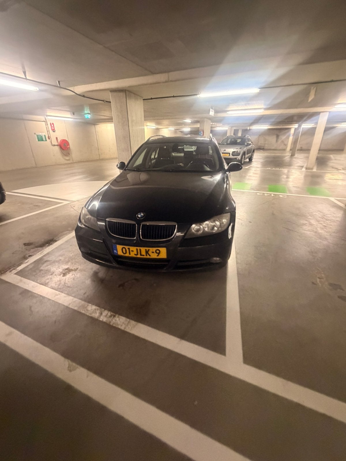 BMW 3-Serie 2.0 I 320 Touring 125KW AUT 2008 Zwart, Auto's, BMW, Automaat, 1995 cc, 4 cilinders, 1435 kg