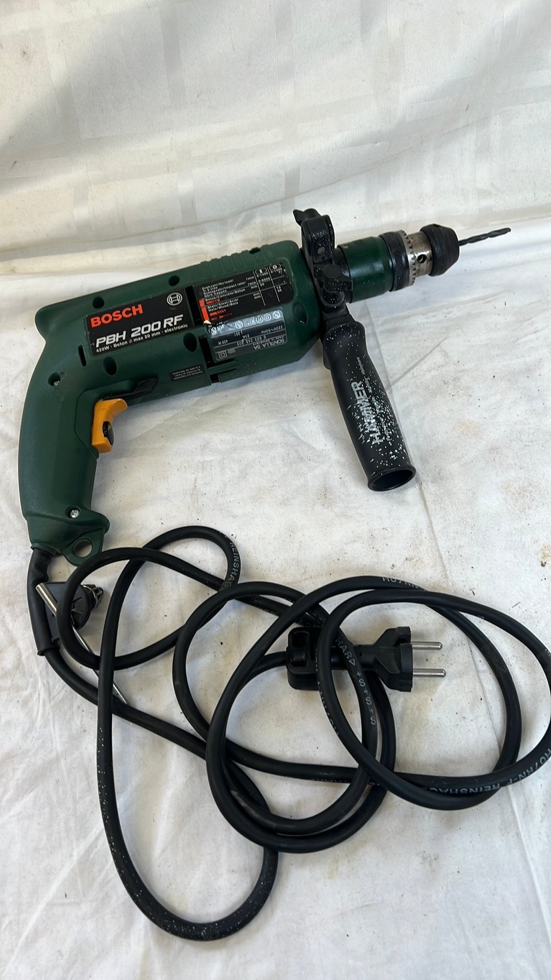 Bosch pbh 200 rf 420 wat, Boormachine, Gebruikt, Ophalen of Verzenden, Variabele snelheid