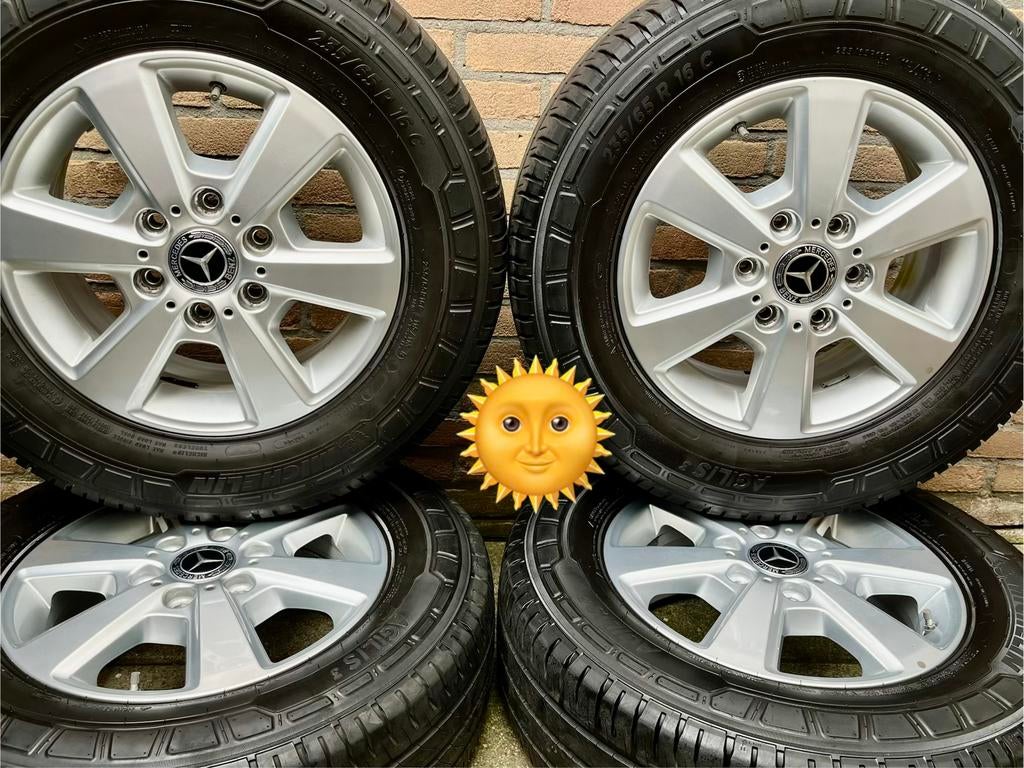 235 65 16 C orig. Mercedes Sprinter Michelin zomerset TPMS, Bestelwagen, 16 inch, Banden en Velgen, Nieuw