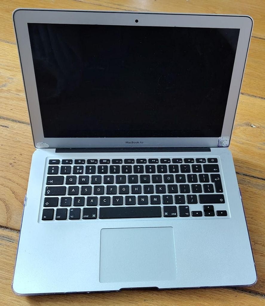 MacBook Air 13" A1466 (2017) - Scherm kapot, Computers en Software, Apple Macbooks, Gebruikt, 8 GB, 13 inch, Minder dan 2 Ghz