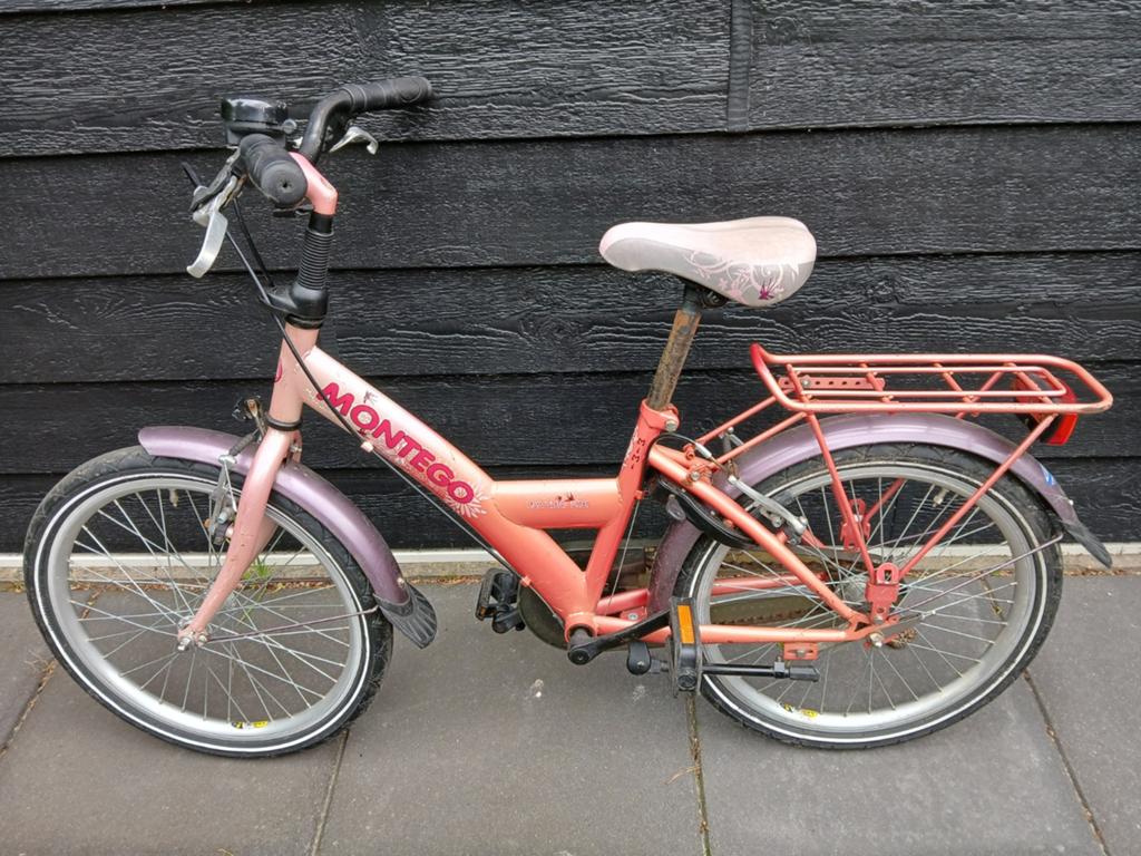 Montego Kinderfiets - Roze/Paars, 20 inch, Ophalen of Verzenden