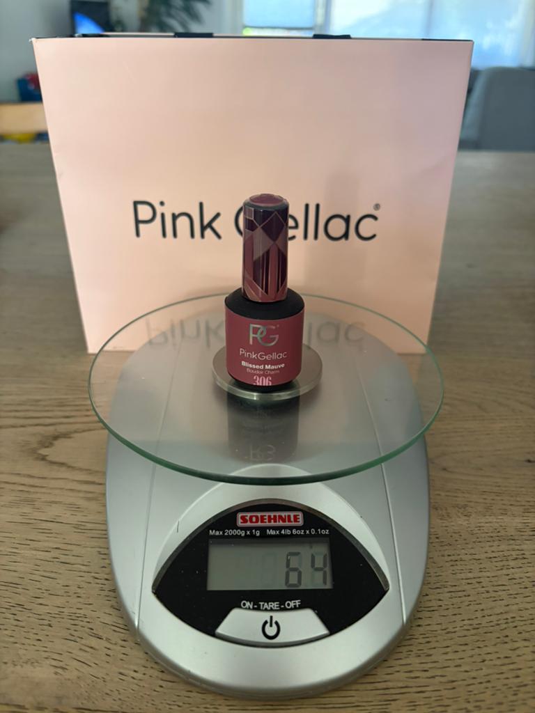 Pink Gellac 306 Blissed Mauve, Ophalen of Verzenden, Zo goed als nieuw, Handen en Nagels