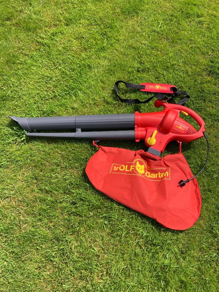 Bladblazer, Tuin en Terras, Ophalen, Met opvangzak, Ruggedragen, Zo goed als nieuw