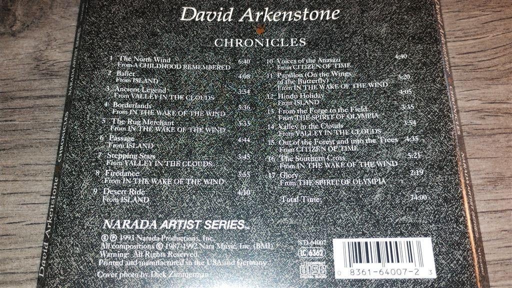 David Arkenstone - Chronicles, Ophalen of Verzenden, Zo goed als nieuw
