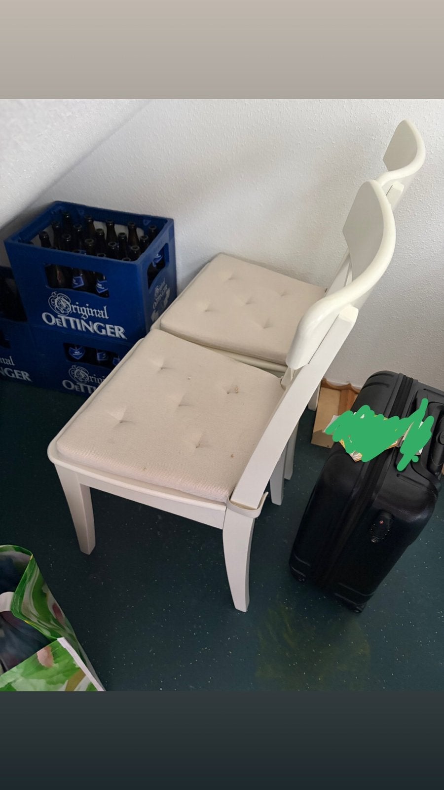 Stoelen, Ophalen, Zo goed als nieuw