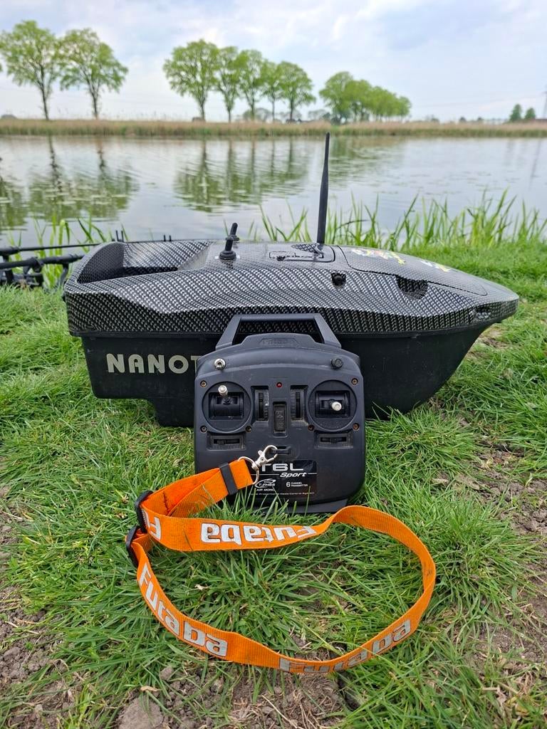 Nanotec Pro voerboot met Vexilar dieptemeter en accessoires, Watersport en Boten, Ophalen, Gebruikt, Overige typen