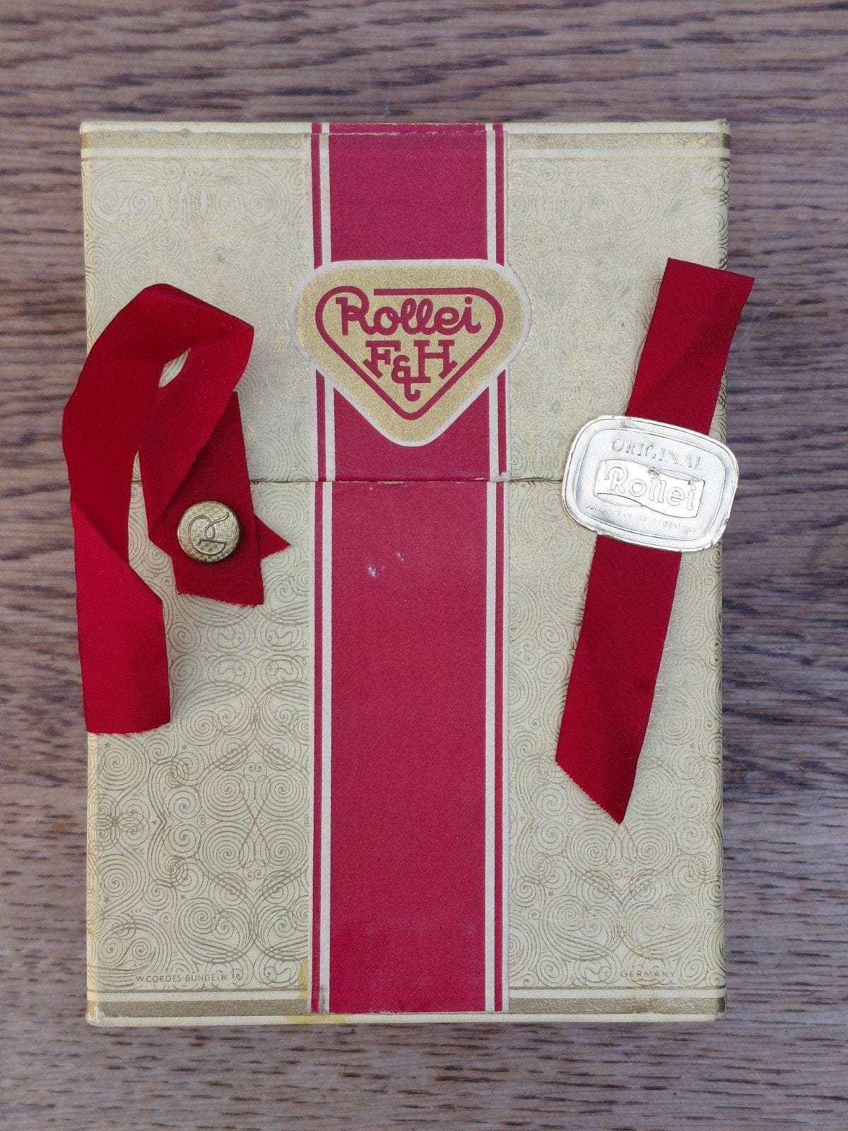 Vintage Rollei doos 4x4, Ophalen of Verzenden