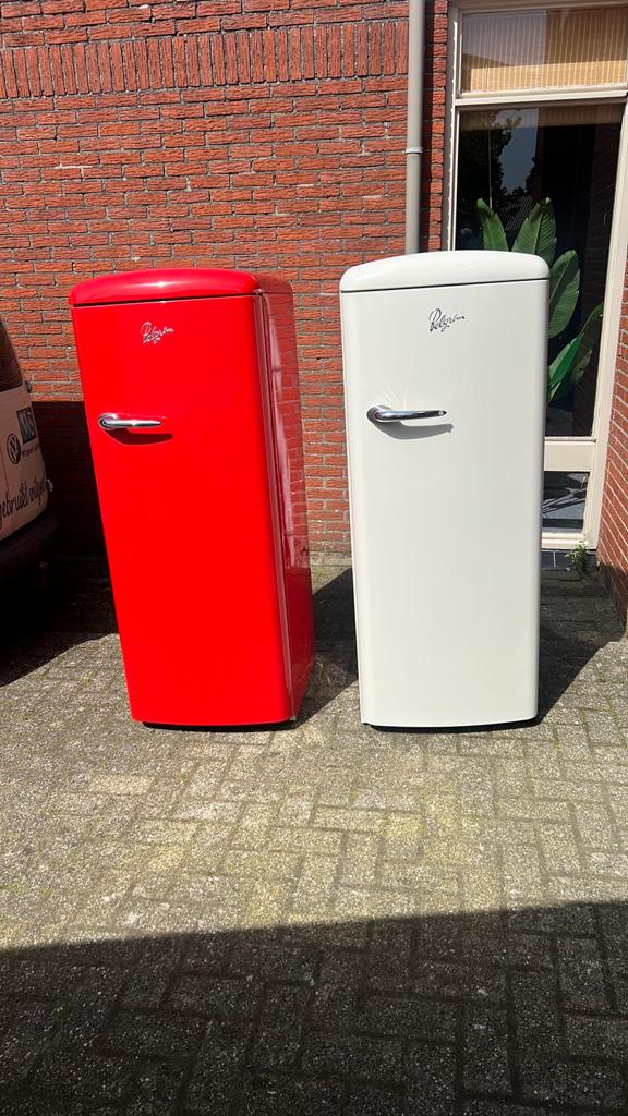 Retro koelkasten, Ophalen, 200 liter of meer, 160 cm of meer, Zo goed als nieuw