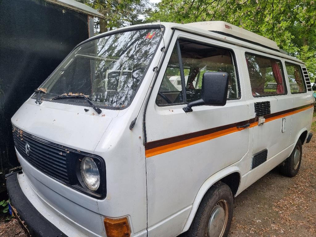 Belastingvrije volkswagen t3 bus, benzine, retro camper, Particulier, Te koop