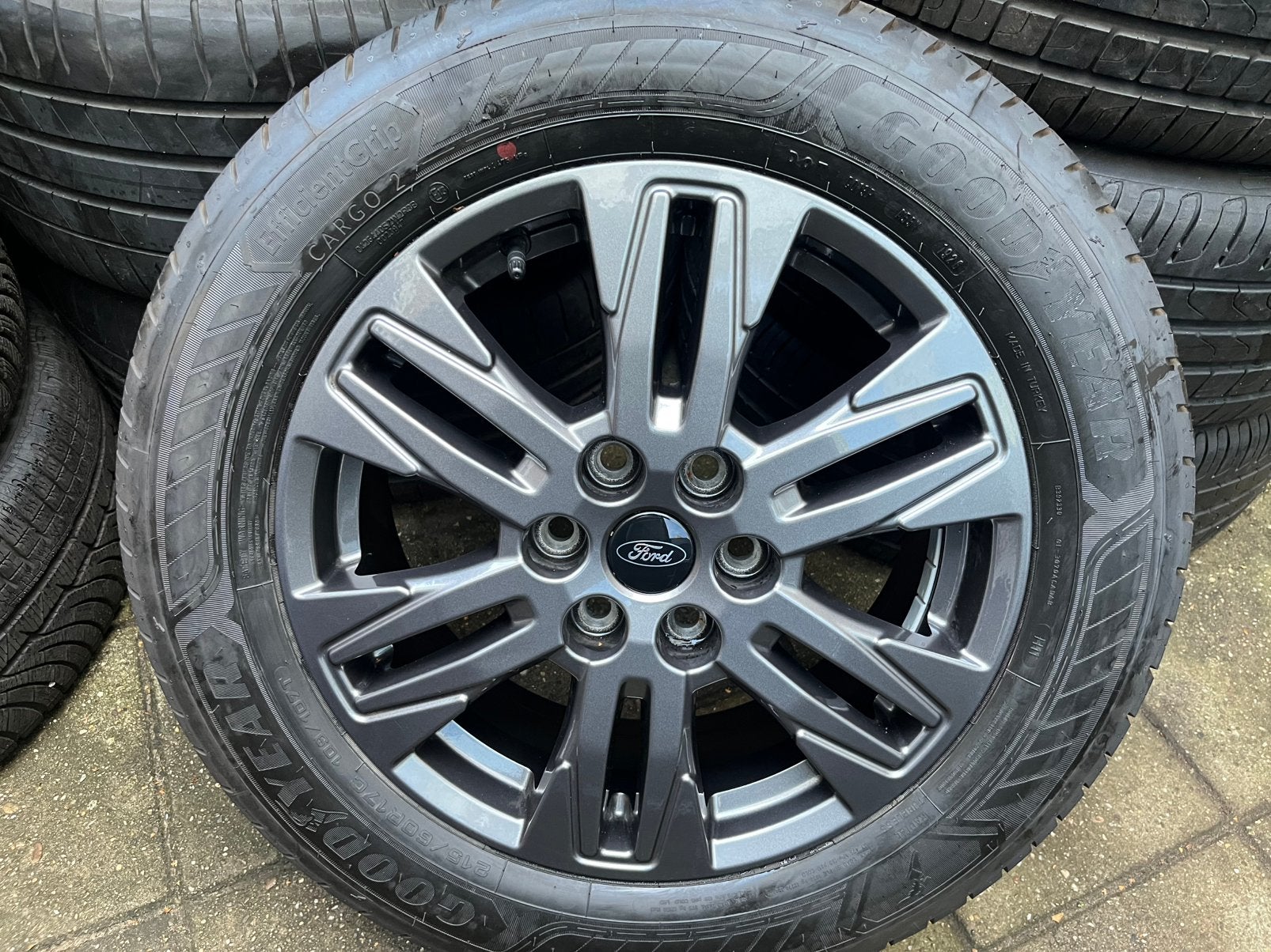 Nieuwe 17”  ford transit Cistom reserwe velg met band, Banden en Velgen, Nieuw, 17 inch, Ophalen of Verzenden
