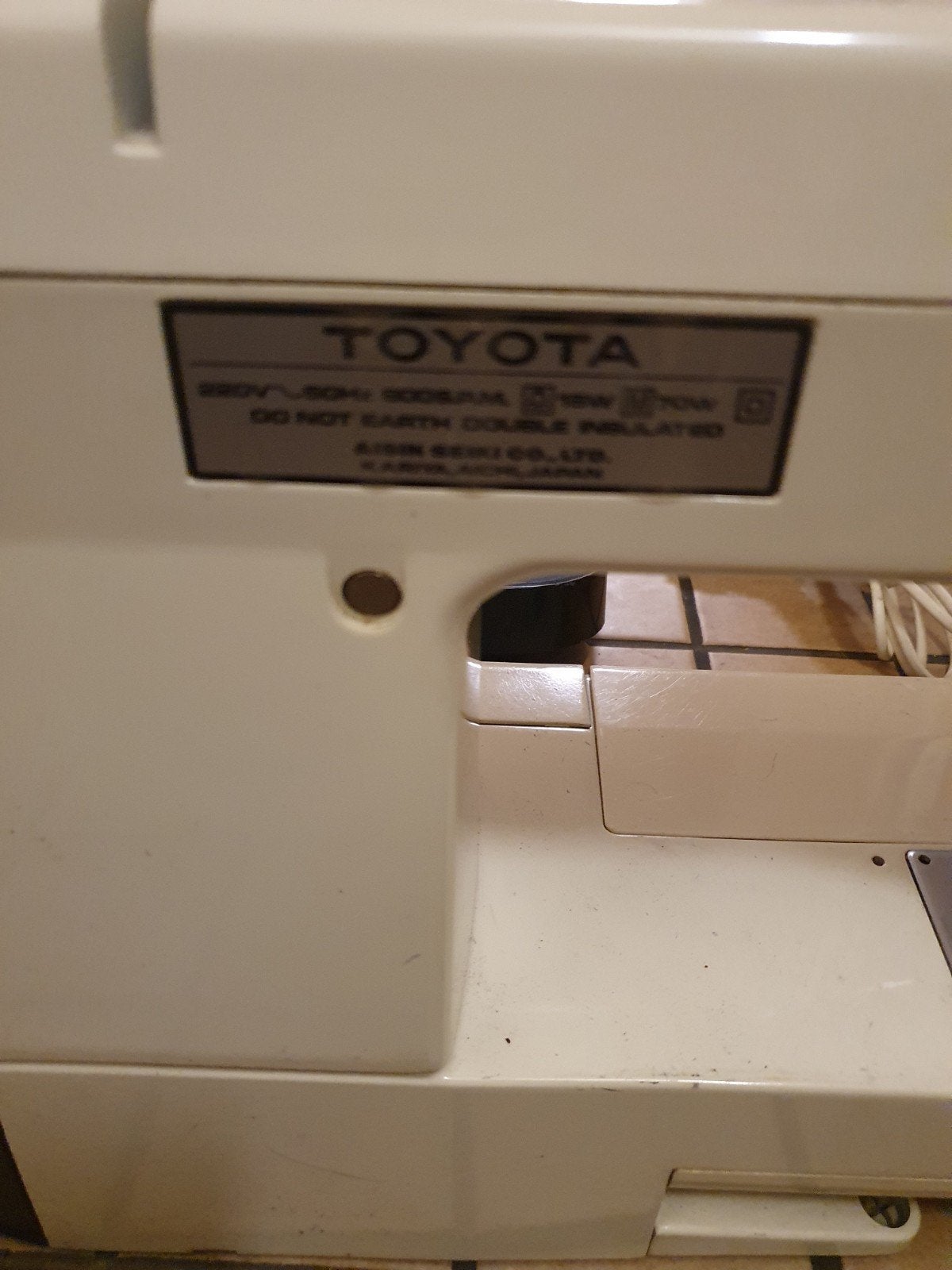 Toyota Naaimachine - Goed werkende staat, Hobby en Vrije tijd, Naaimachines en Toebehoren, Ophalen of Verzenden