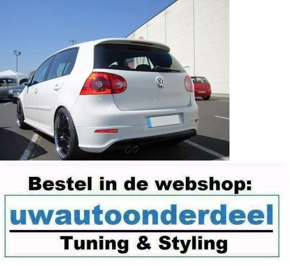 Achterbumper 1 uitlaat R32 look Geschikt Voor Golf 5, Verzenden, Automotive Parts, A.parts@hotmail.nl, Trasmolenlaan 12 3447 GZ Woerden