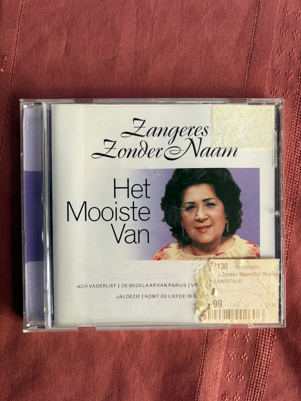 Serie Het Mooiste Van  - Zangeres Zonder Naam, Verzenden, Gebruikt, Levenslied of Smartlap, Verzamelalbum