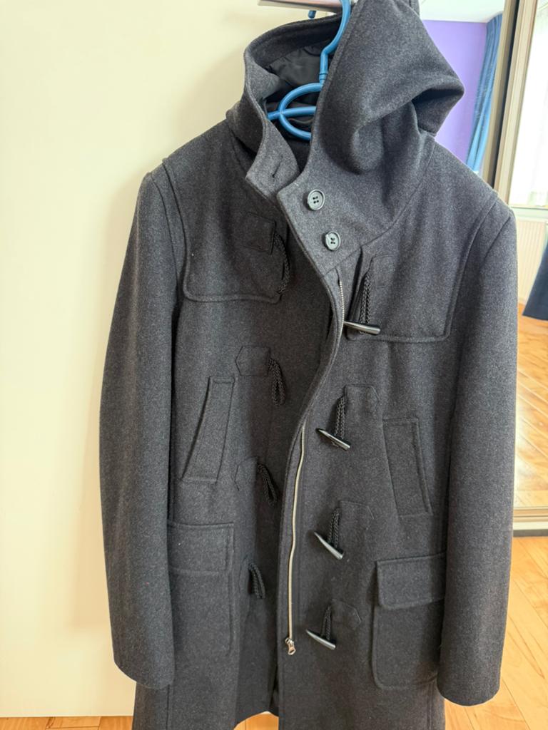 Winter coat, Ophalen, Zo goed als nieuw, Maat 46 (S) of kleiner, Zwart