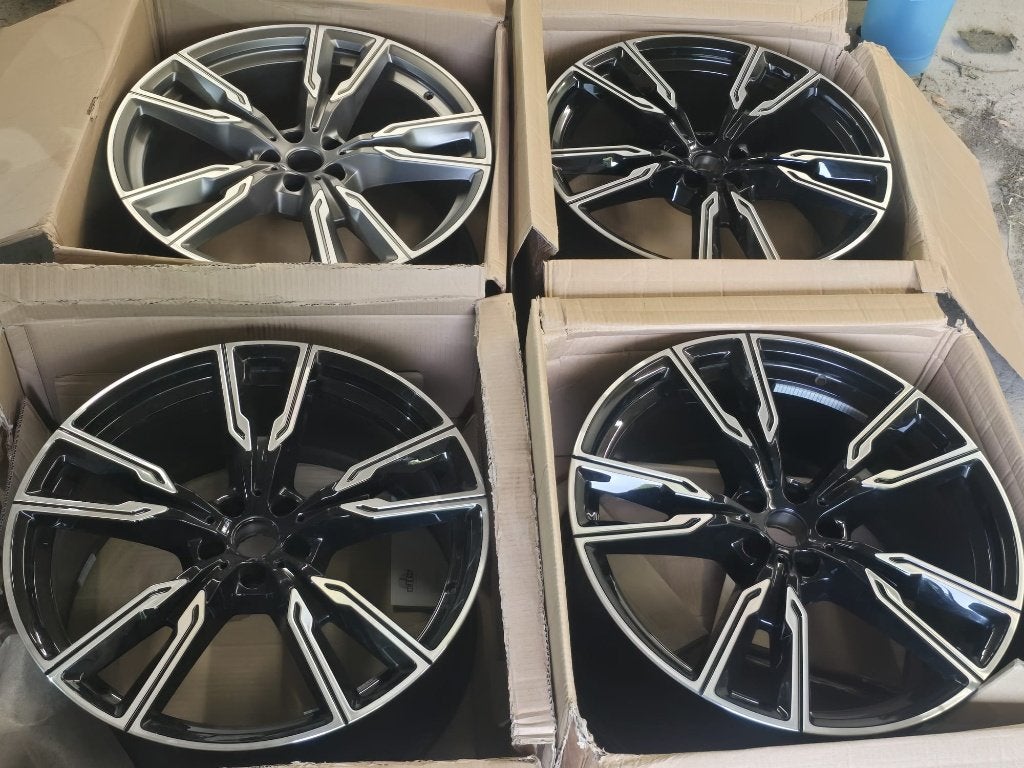 BMW X5 X6 G05 G06 M747 originele velgenset 22 inch, Auto-onderdelen, Banden en Velgen, Overige, Velg(en), Overige, Nieuw
