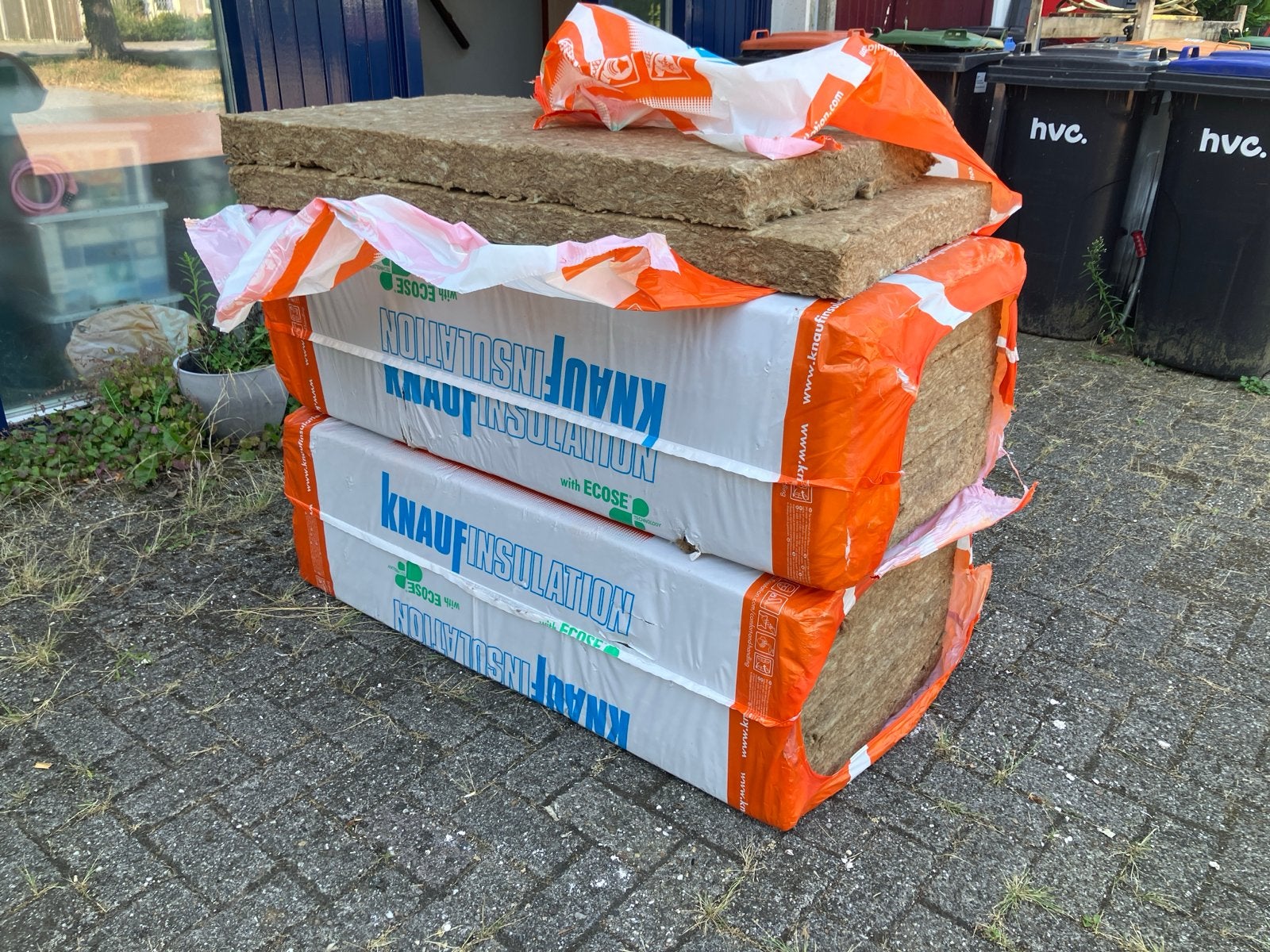 Knauf Isolatieplaten - 13,8 platen - 70 mm, Ophalen, 10 tot 15 m², Steenwol, Zo goed als nieuw