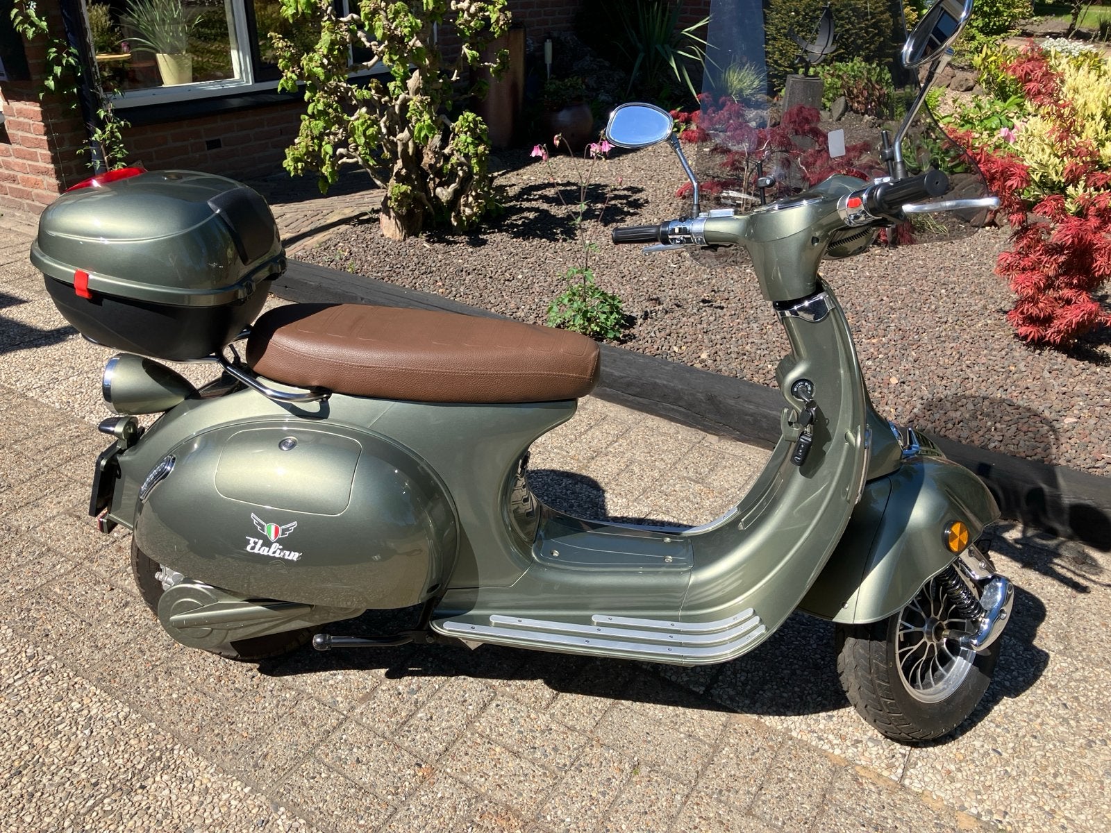 Elektrische Scooter Etalian, Elektrisch, Zo goed als nieuw, Ophalen, Overige merken