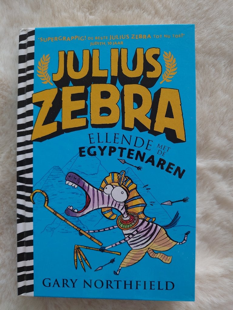 Julius Zebra - Ellende met de Egyptenaren, Verzenden, Zo goed als nieuw, Fictie algemeen
