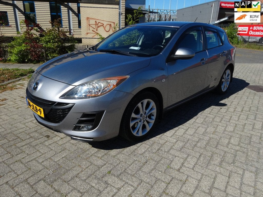Mazda 3 2.0 TS Plus Automaat Airco Apk 4-2027 Dealer Onderho, Euro 5, Stof, Gebruikt, 4 cilinders