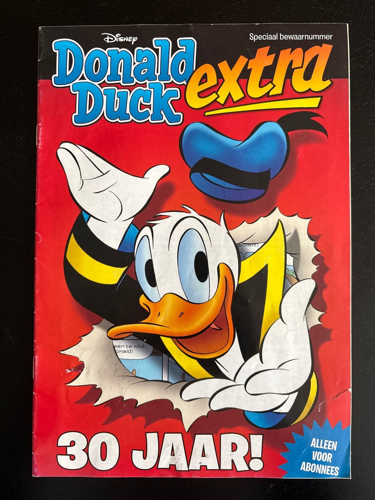 Donald Duck Extra - 30 Jaar! Speciaal Bewaarnummer, Eén stripboek, Ophalen of Verzenden, Gelezen