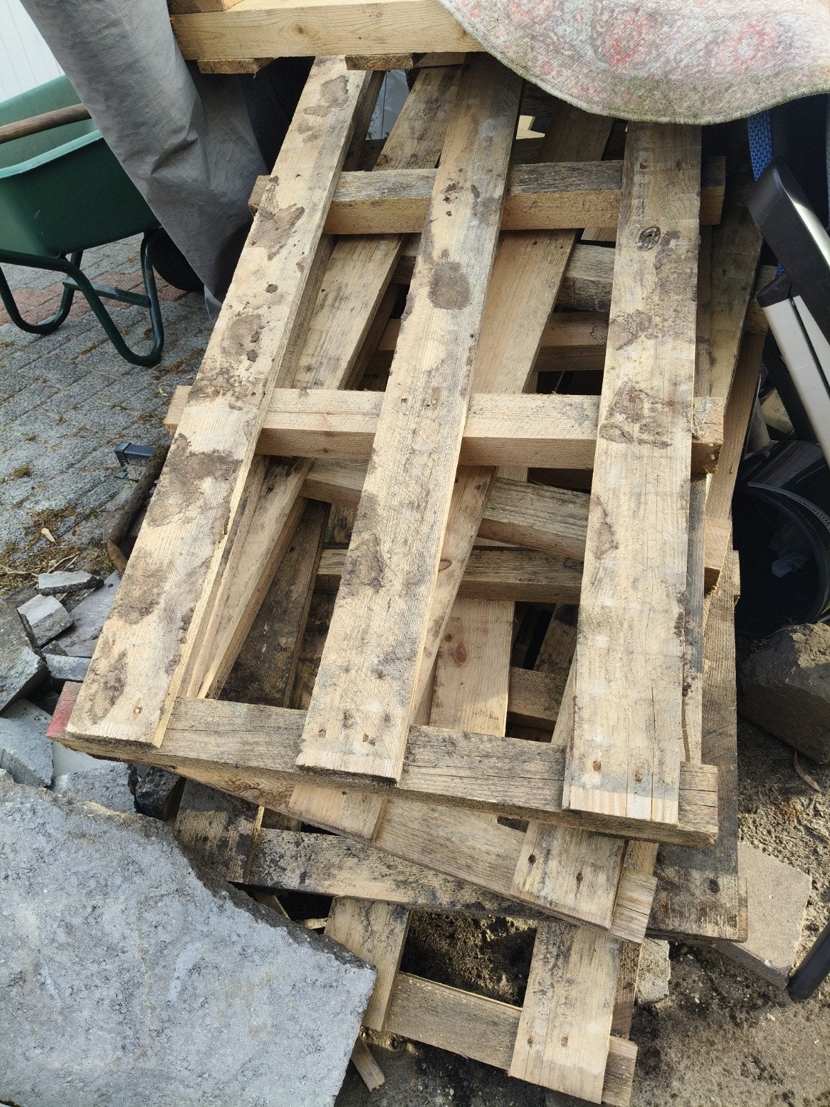 Gratis pallets!, Ophalen of Verzenden, Overige houtsoorten, Minder dan 200 cm, Pallet