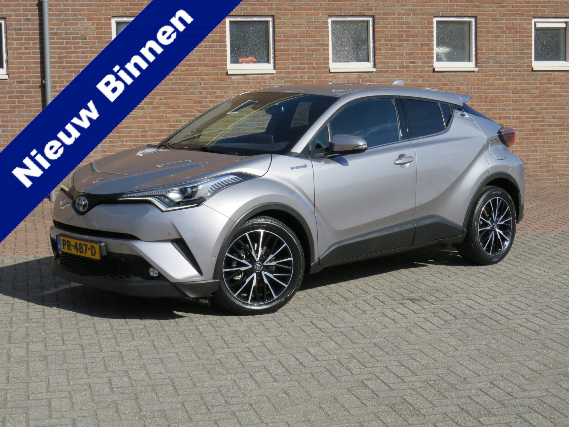Toyota C-HR 1.8 Hybrid Premium Sport * Rijklaarprijs incl. g, 4 cilinders, Leder en Stof, Origineel Nederlands, Hybride Elektrisch/Benzine
