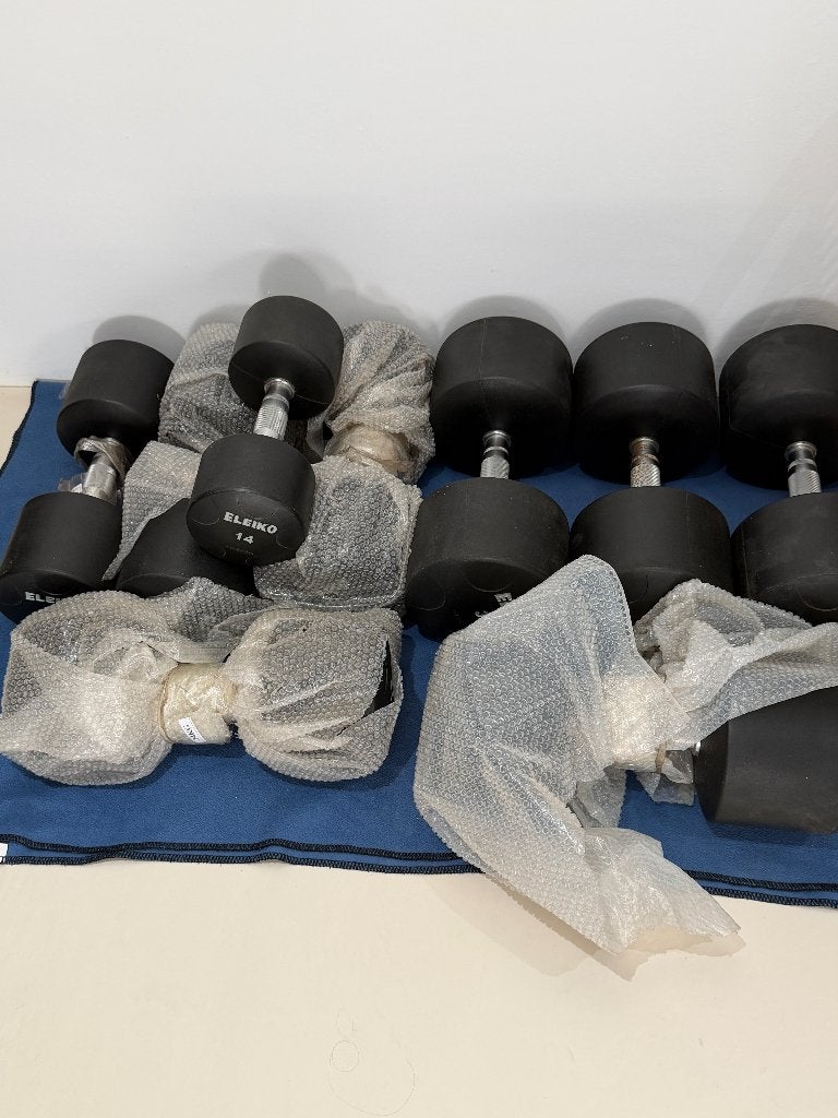 Eleiko Vulcano Dumbbell set, Ophalen, Nieuw, Armen, Dumbbell