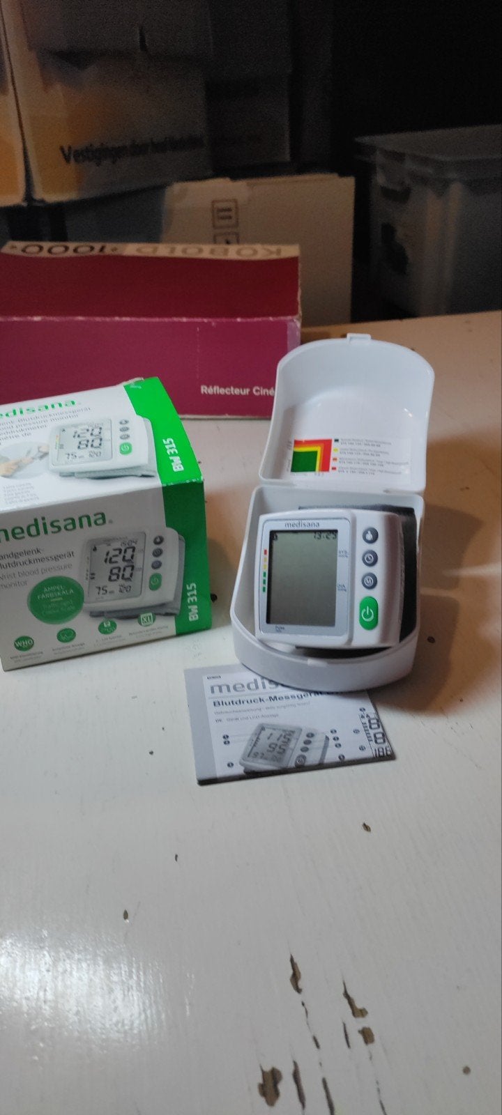 Medisana BW 315 Bloeddrukmeter voor de pols, Ophalen of Verzenden, Zo goed als nieuw, Overige typen