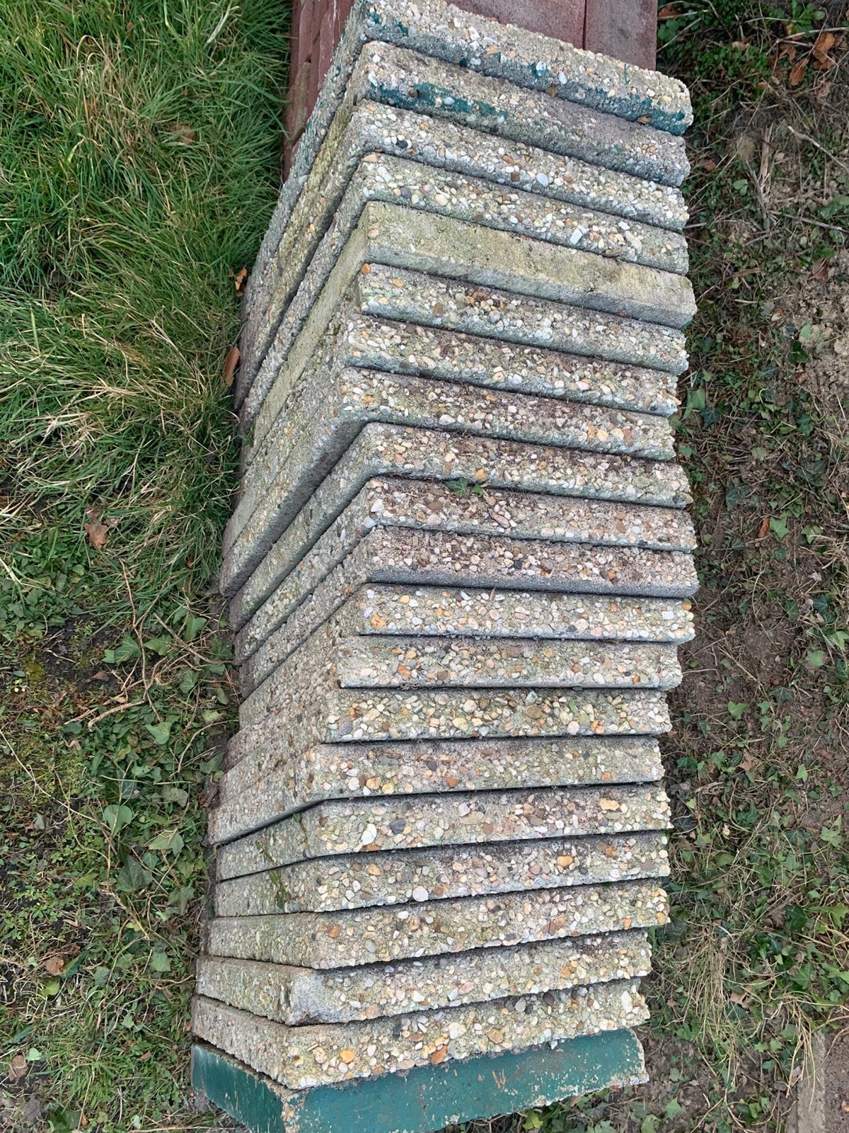 Diverse tegels en stenen, Tuin en Terras, Ophalen, Gebruikt, Beton, Terrastegels