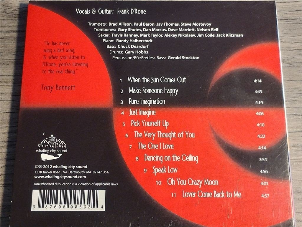 Frank D'Rone ‎- Double Exposure, Ophalen of Verzenden, Zo goed als nieuw, Jazz