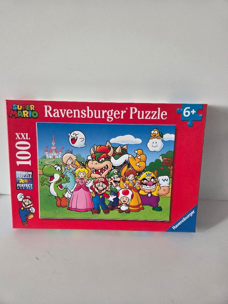 Nieuwe Super Mario Ravensburger Legpuzzel 100 XXL stukjes, Hobby en Vrije tijd, Ophalen of Verzenden, Minder dan 500 stukjes, Nieuw
