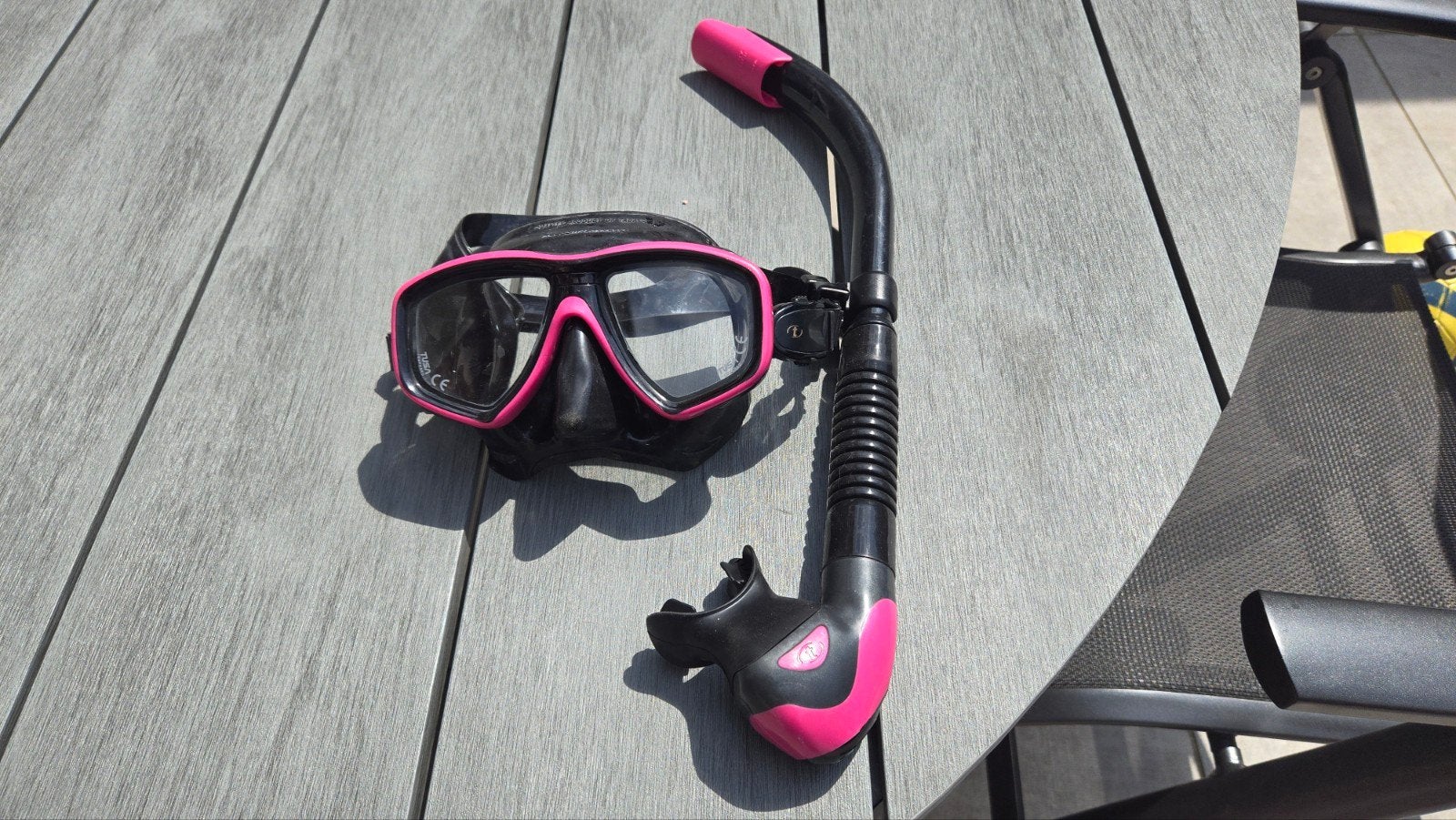 Tusa Freedom Ceos Roze Snorkelset, Ophalen of Verzenden