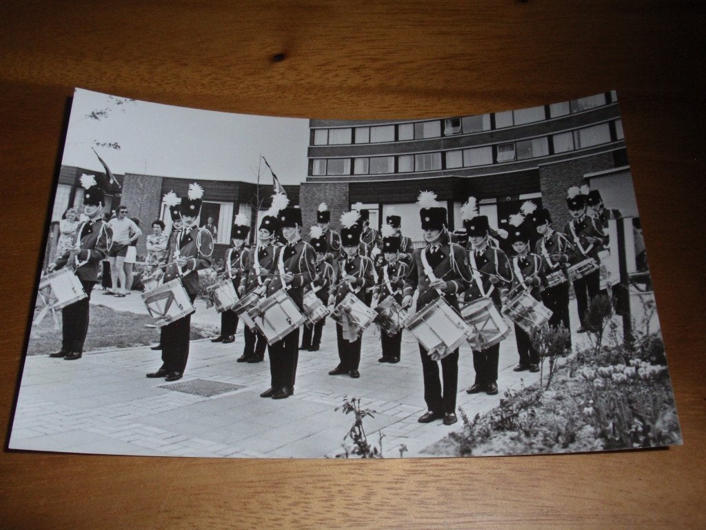 Drumband Harmoniever HARPE DAVIDS Ridderkerk Harmonie, Verzamelen, Verzenden, 1960 tot 1980, Ongelopen, Zuid-Holland