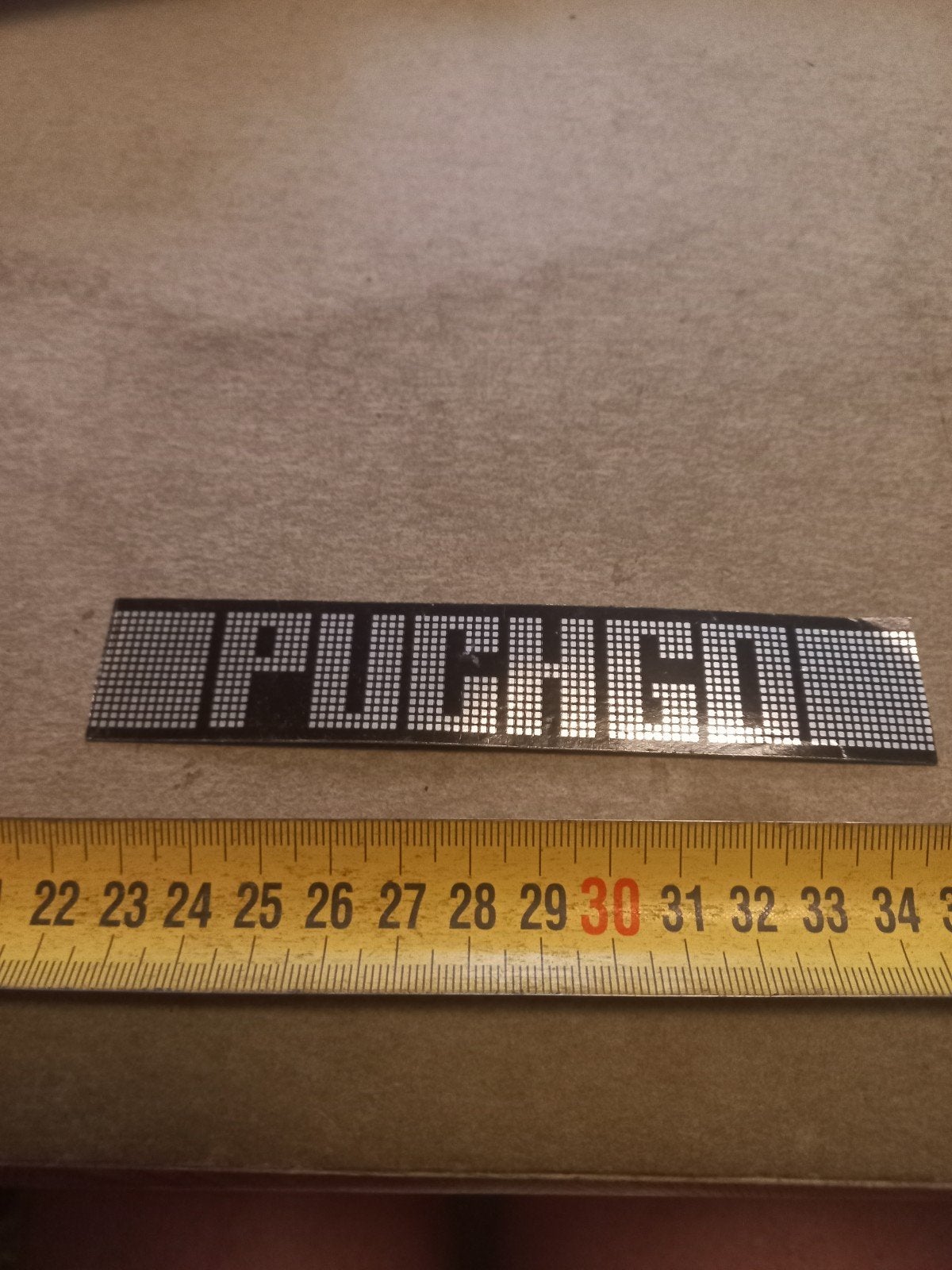 Puchgo sticker /, Ophalen of Verzenden, Nieuw, Overige typen