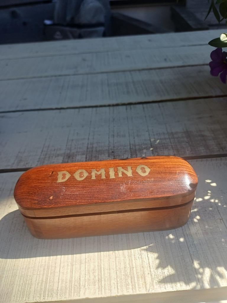 Balans.wood domino game set compleet, Ophalen of Verzenden