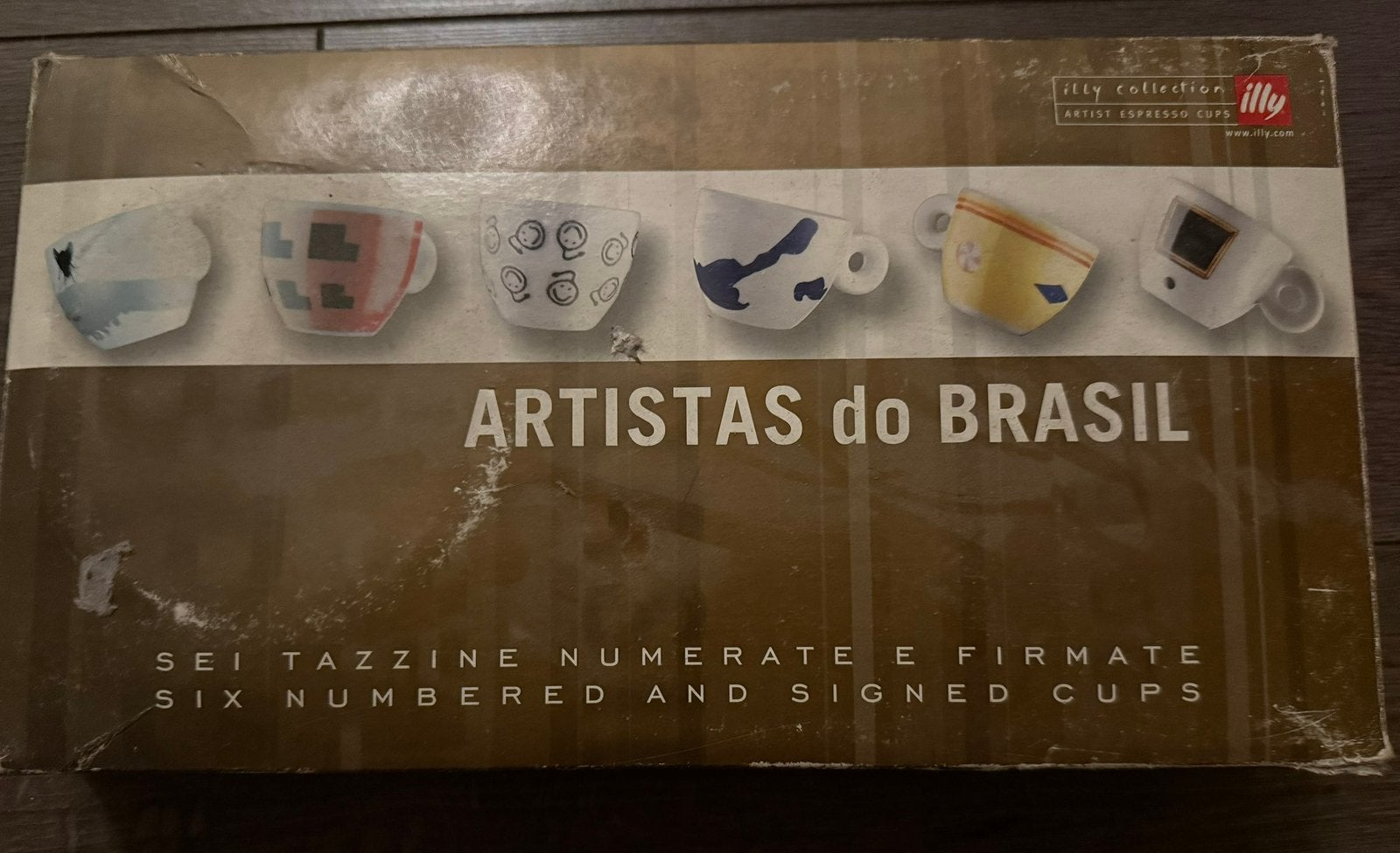 Illy cups Artistas do Brasil, Ophalen of Verzenden, Zo goed als nieuw, Illy