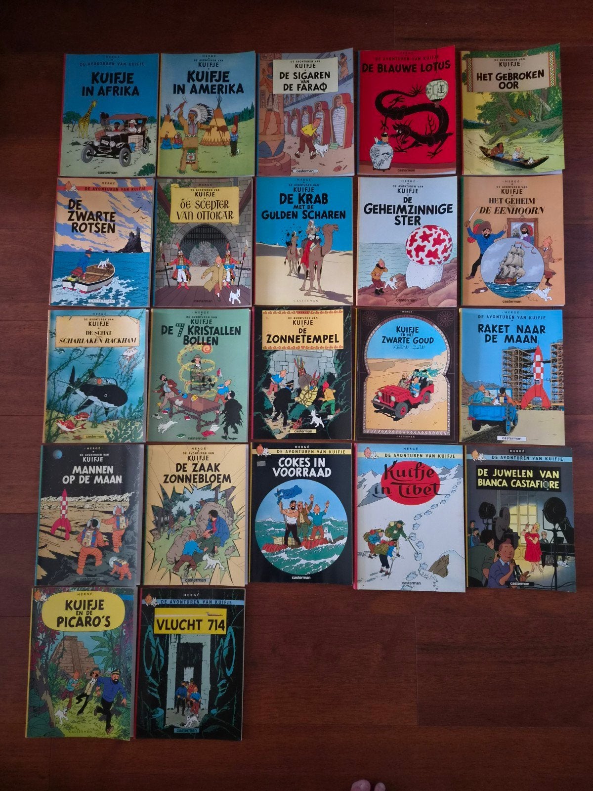 Kuifje Complete collectie, Complete serie of reeks, Ophalen, Zo goed als nieuw