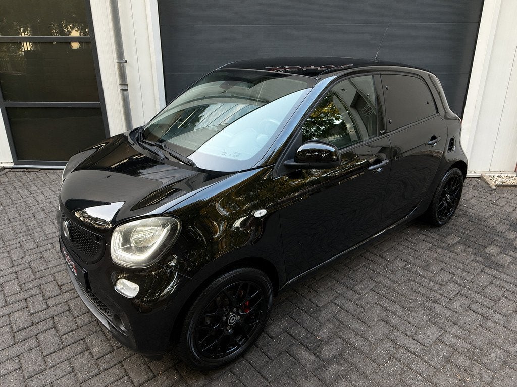 Smart Forfour 1.0 Turbo Prime NAP Automaat Pano/Leder/LED/Ca, Auto's, Automaat, 898 cc, Achterwielaandrijving, Gebruikt