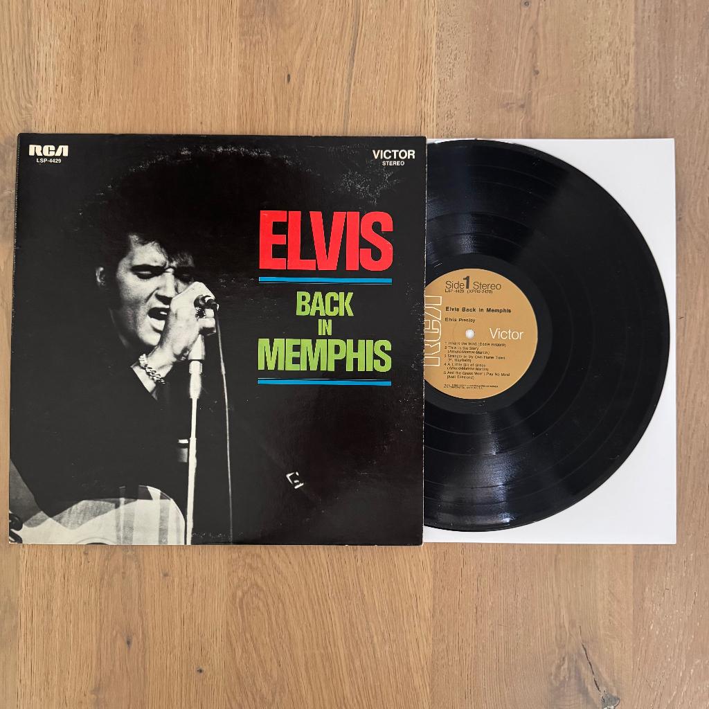 Elvis LP - Back In Memphis - USA 1975, Cd's en Dvd's, Vinyl | Rock, Ophalen of Verzenden, Gebruikt, 12 inch, Poprock