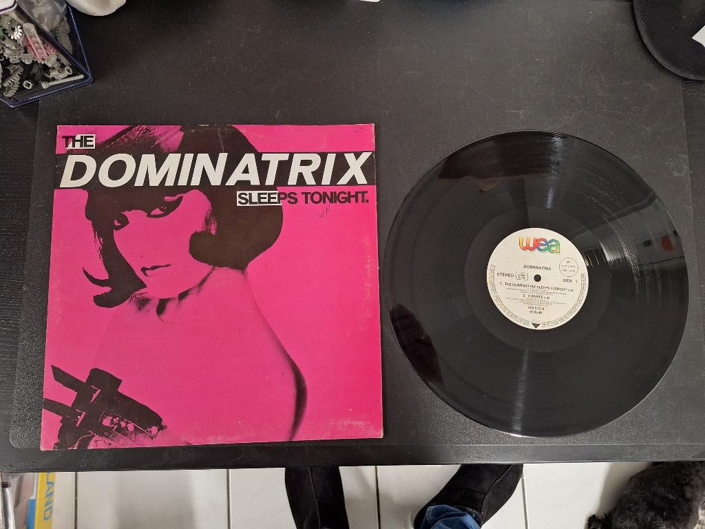 Vintage vinyl maxi single Dominatrix sleeps tonight uit 1984, Ophalen of Verzenden, Gebruikt, 12 inch, Pop
