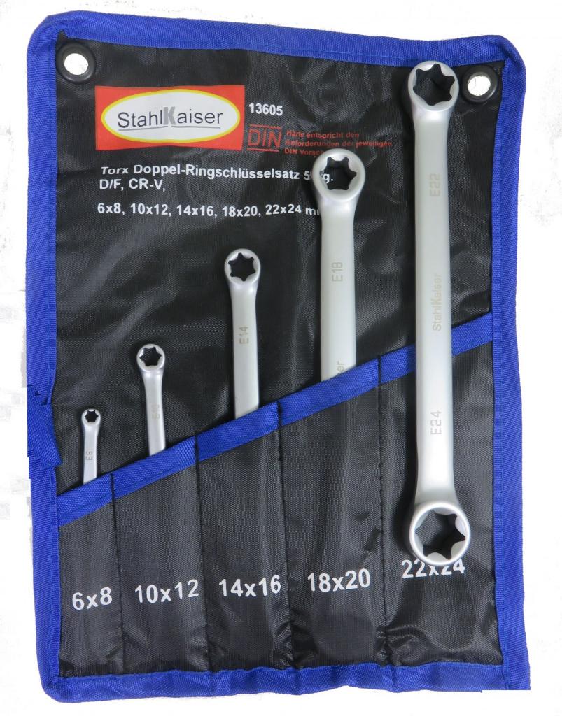 Nieuwe 5 delige Torx Ringsleutelset, Dalen, Nieuw, Ophalen of Verzenden, Handelenmeer