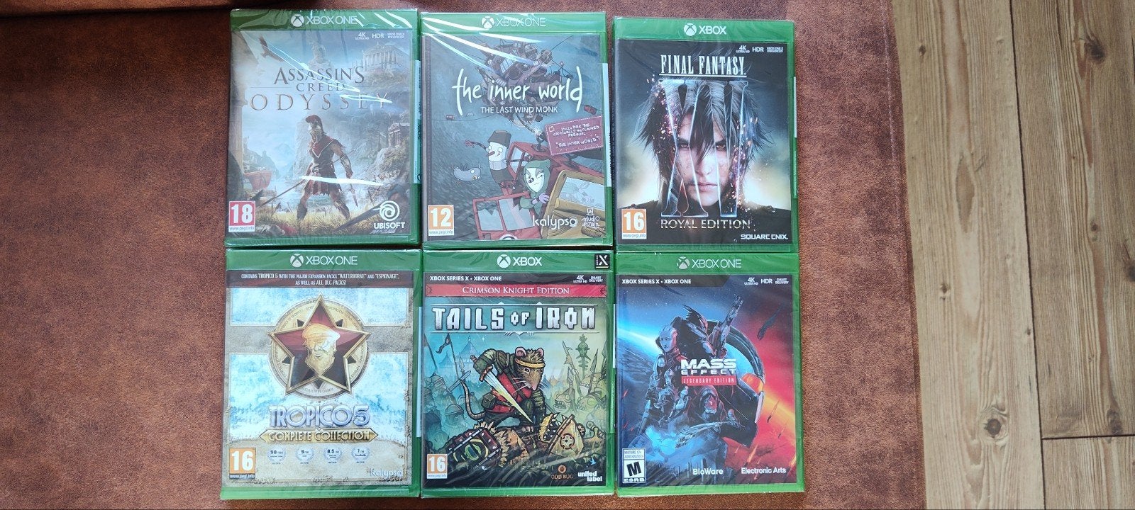 FF XV Royal Edition, AC Odyssey en FF XV Royal Edition nieuw, 1 speler, Ophalen of Verzenden, Nieuw, Vanaf 18 jaar