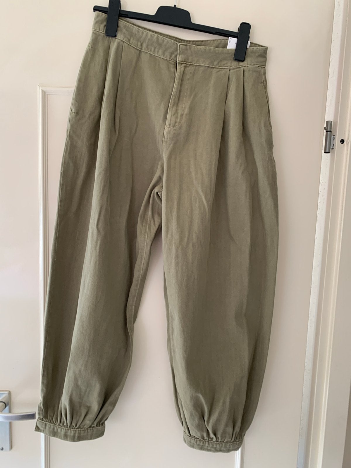 Nieuwe Mango Balloon Mid Waist Cropped Broek Maat 40, Maat 38/40 (M), Nieuw, Ophalen of Verzenden, Lang