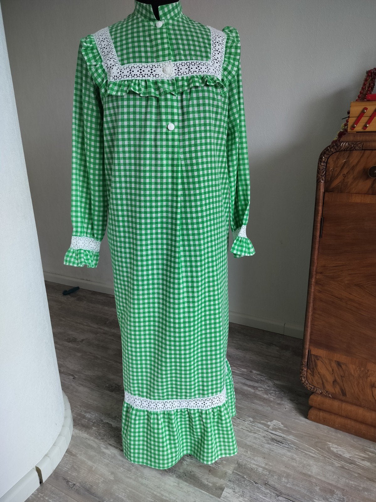 Vintage maxi jurk, Kleding | Dames, Jurken, Zo goed als nieuw, Ophalen of Verzenden
