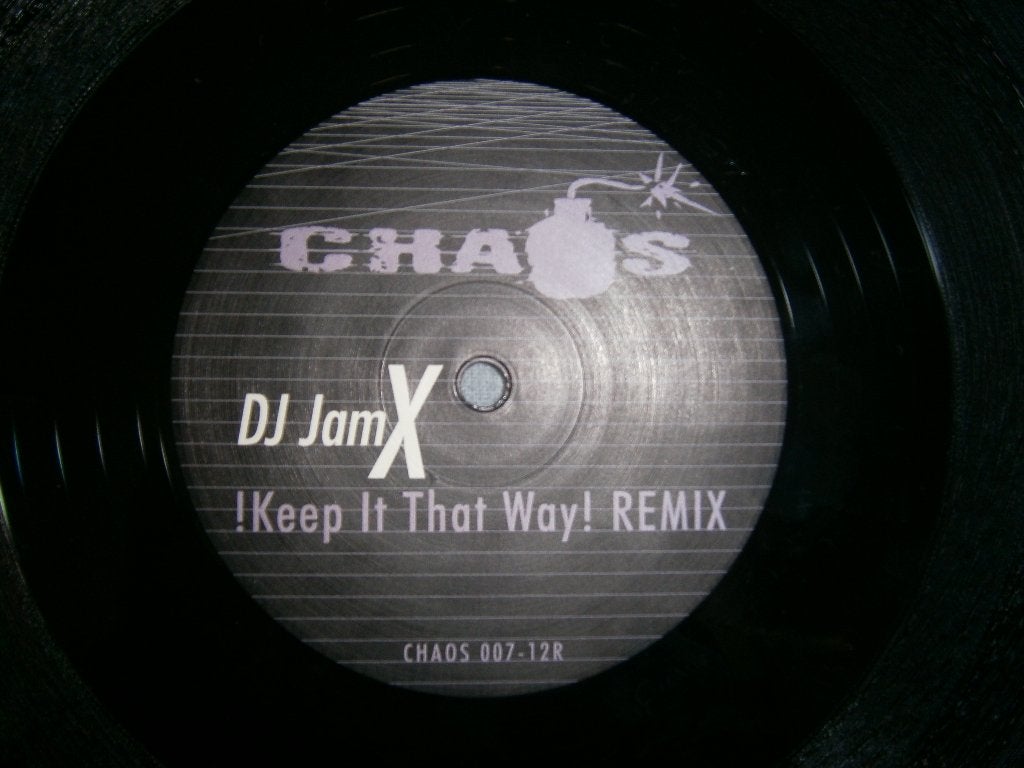 DJ JamX – !Keep It That Way! (Remix) 1999. Breakbeat, Trance, Ophalen, Trance, Inclusief binnenhoes, Zo goed als nieuw