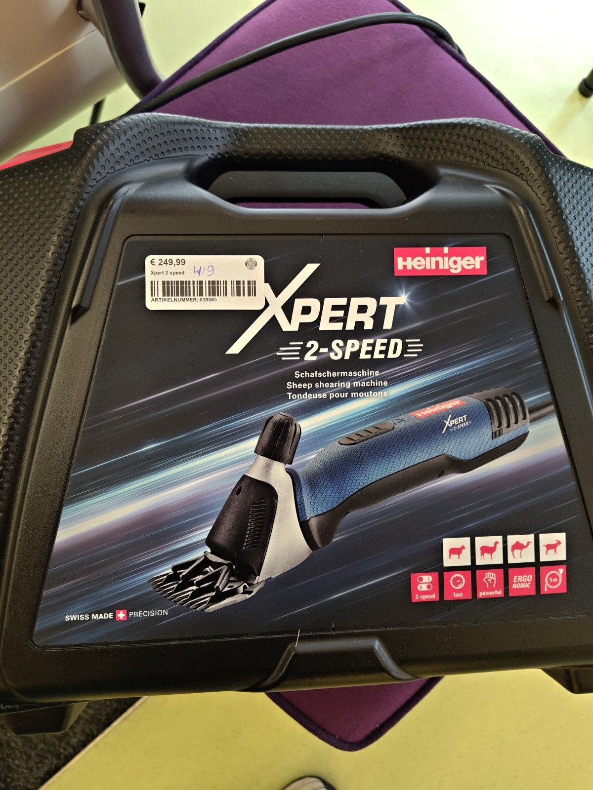 heiniger expert 2 speed, Heiniger, Zo goed als nieuw, Nvt, Nvt