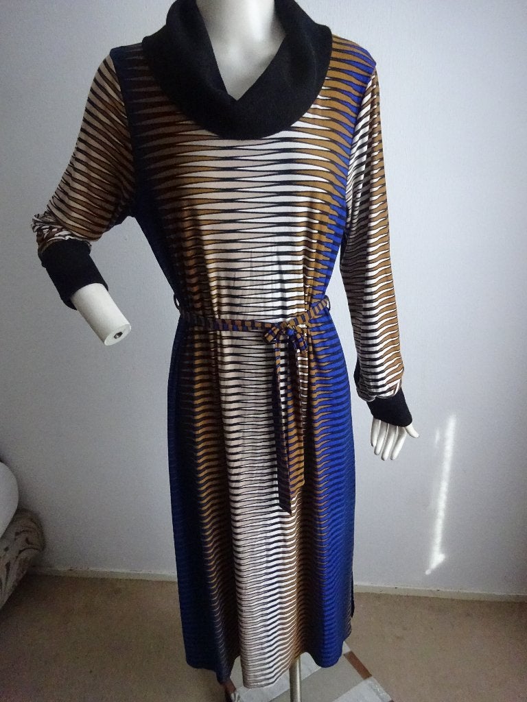 Batida midi jurk mt 40, Maat 38/40 (M), Zo goed als nieuw, Meerkleurig, Verzenden