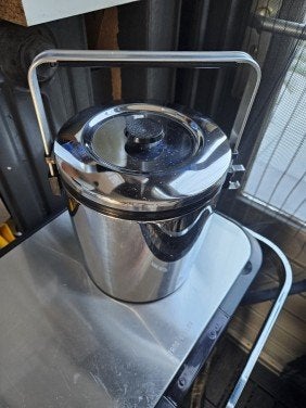 Mooie vintage jaren 70 Alessi ijsemmer van RVS..., Ophalen of Verzenden
