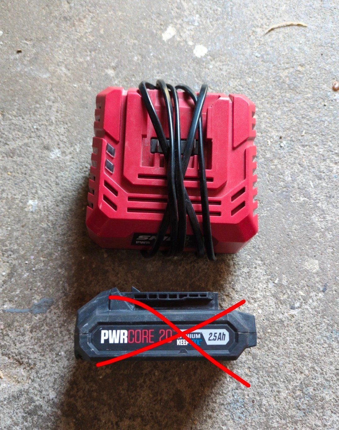 Skil 20V Lader, Ophalen of Verzenden, Gebruikt