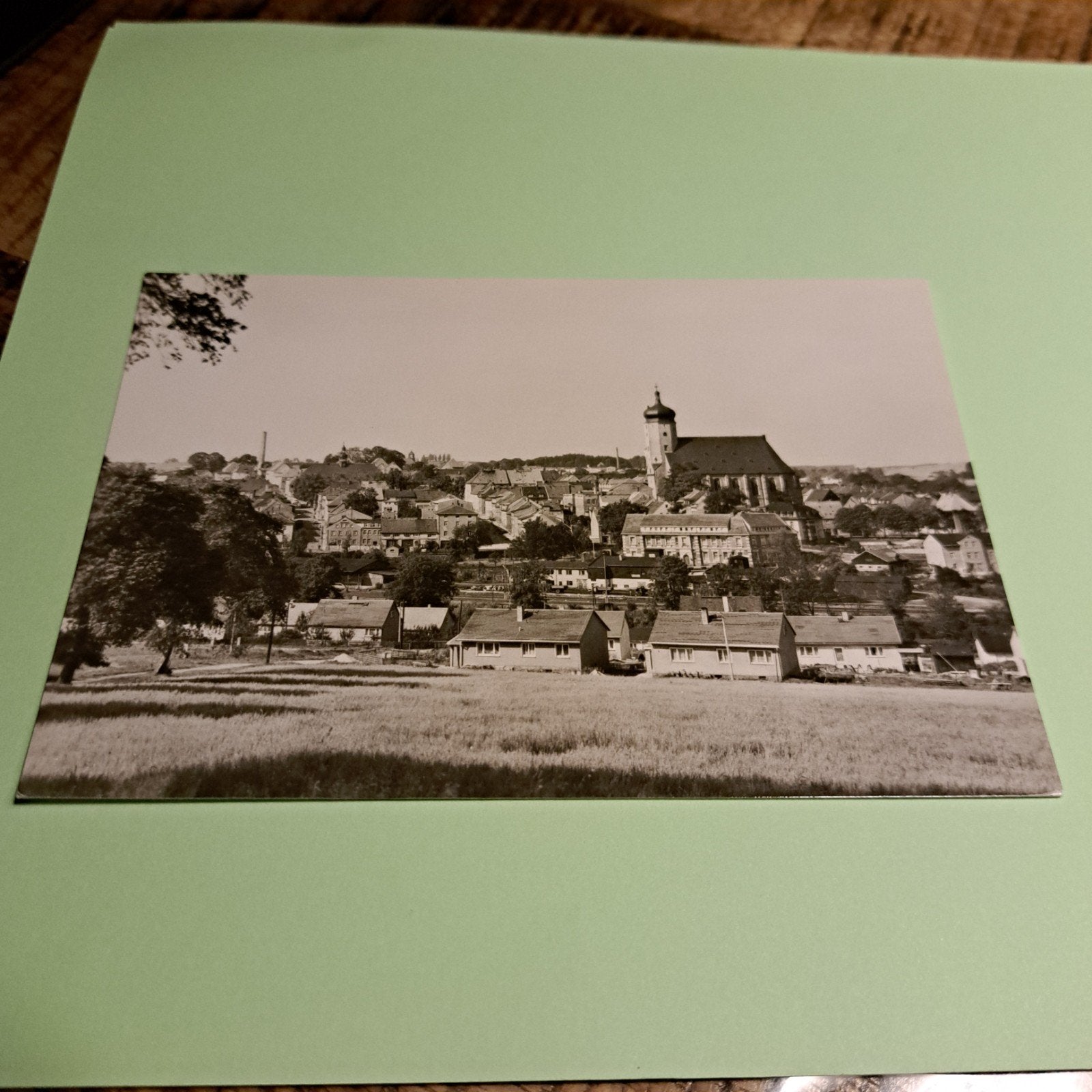 Oude Ansichtkaart Marienberg, Duitsland (Jaren '60), Ophalen of Verzenden, 1960 tot 1980, Ongelopen, Stad of Dorp